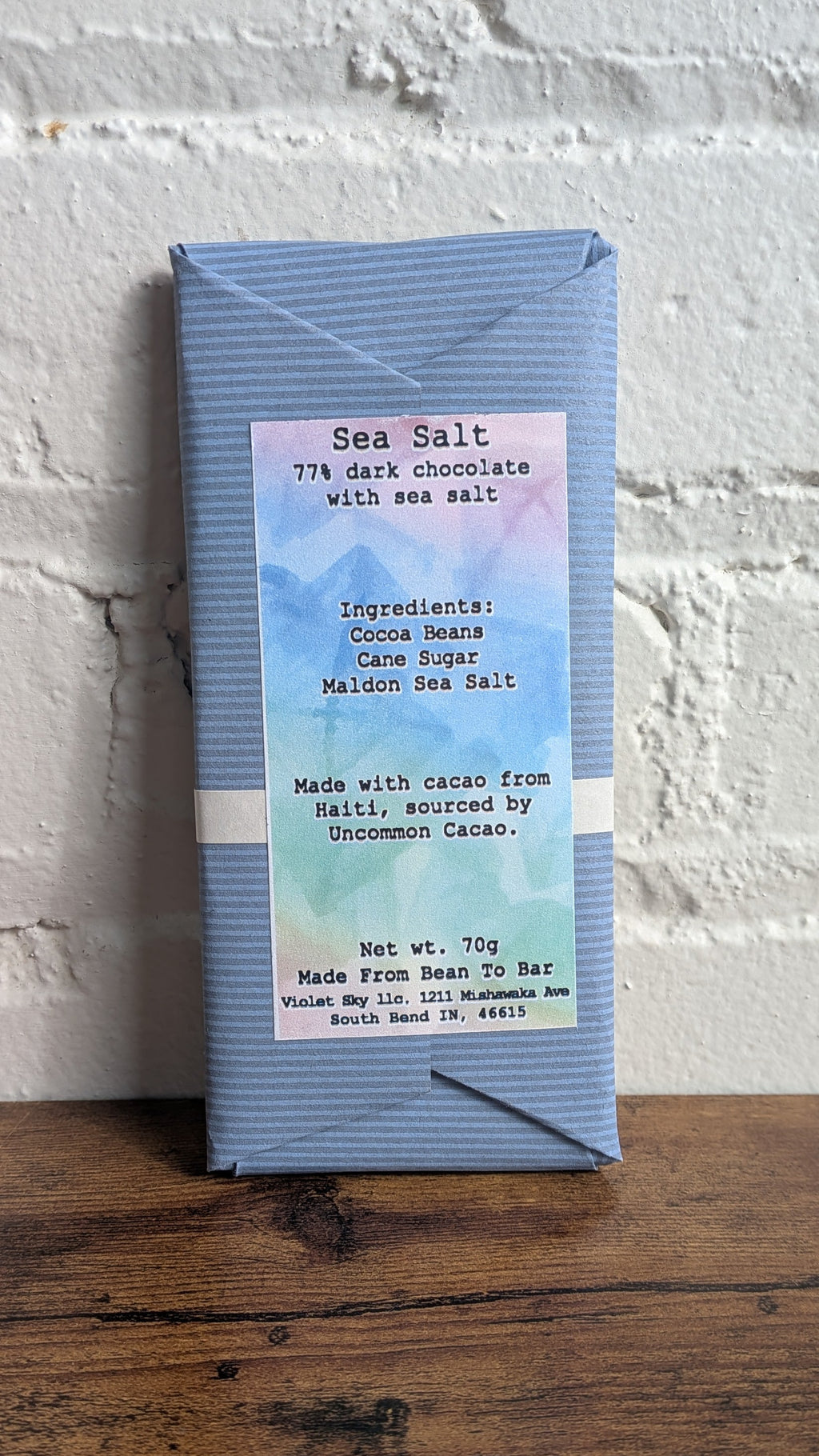 Sea Salt 77% Dark Chocolate