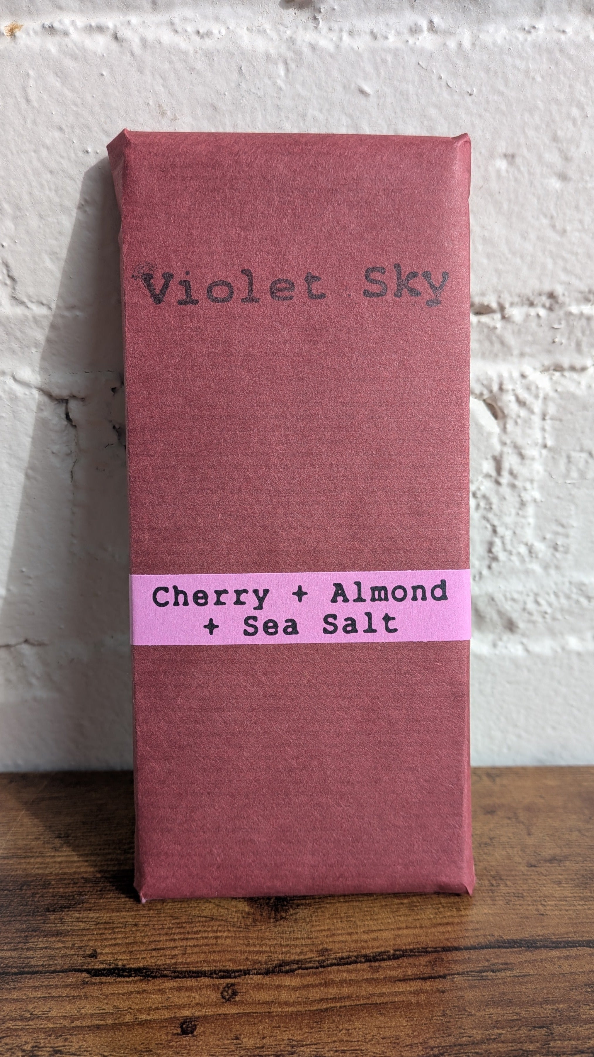 Cherry + Almond + Sea Salt 77% Dark Chocolate